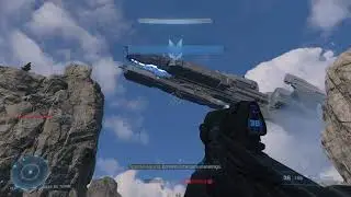 Halo Infinite || Fragata Mulsanne Dispara su arma de energía.