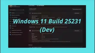 Windows 11 Build 25231 (Dev),старое железо.