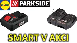 SMART nabíječka a akumulátor Parkside Performance z Lidlu