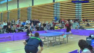 2011 NCTTA National Men's Singles Final - Hazinski vs. Hinse