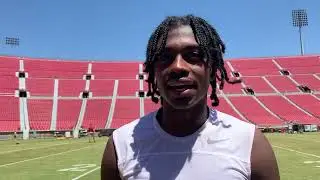 USC CB Ceyair Wright on his growth this off-season and balancing football and acting