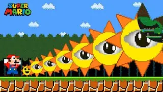 Mario vs Suika | ONLY MR SUN in ALL Different Mods