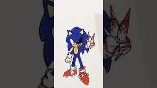 Sonic poppy play time 😮 creative art #minecraft #sonic #poppy #creative #satisfying #shorts