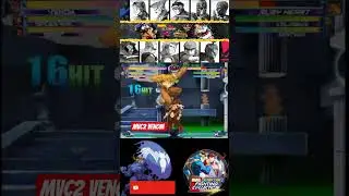 Mvc2: Puigjaner2 - Venom combo reset + Gambit and Spiderman assist to overhead combo #freemvc2