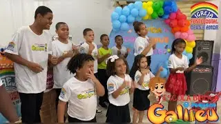 Culto do pequeno tema : A vida com jesus e doce 🍭🍬😍