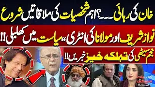 Imran Khan’s Release? | Nawaz Sharif & Maulana Make Surprise Move | Shocking Updates by Najam Sethi