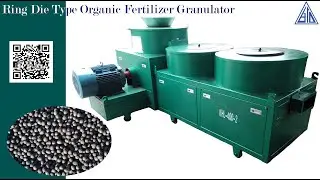 Test Running Organic Fertilizer Granulator Machine from Harbin Dadi Machinery
