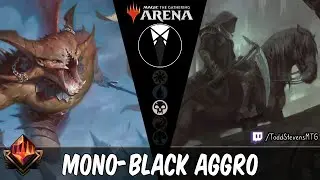 Mono-Black Aggro: Spawn of Mayhem dominates