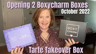 Boxycharm Base Box and Premium Tarte Takeover | October 2022 | The Product That Went In The Trash
