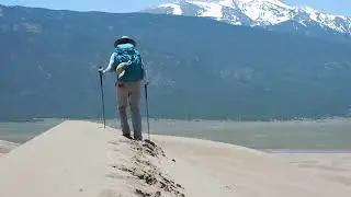 CLIMBING THE STAR DUNE