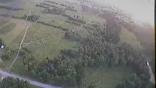 1st FPV flight with EzOSD
