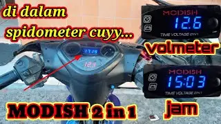 pasang volmeter MODISH 2 in 1 Jupiterz burhan