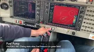 DA40-180 Cold Engine Start, Warm Engine Start