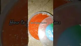 How to store tomatoes method by cooking and baking expert #💥 💯