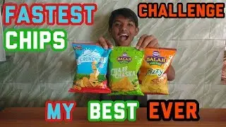 Chips Challenge | Fastest then ever | Tejash butani | 2018