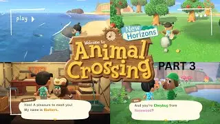 Blathers Arrives & Island Hopping 🌊 | ACNH Cozy Longplay Pt. 3 [No Commentary]