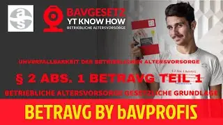 ⚒️ BETRAVG § 2 ABS 1 - [AMOUNT OF VESTED RIGHTS] PART 1