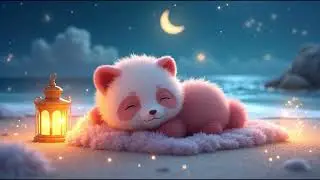 Ocean Night Lull 🌙🐾 Moonlight Sleep Relaxation