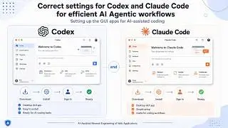Correct settings for Codex and Claude Code for efficient AI Agentic workflow