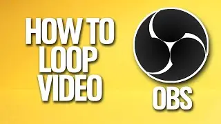 Как зациклить видео в OBS. Урок