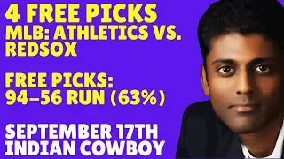 Wednesday MLB Baseball Picks Predictions & Best Bets 09/17/2025 Indian Cowboy Picks Predictions Bets