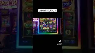 I can&rsquo;t believe I got the grand jackpot playing triple coin treasures slot machine! #slots #jackpot