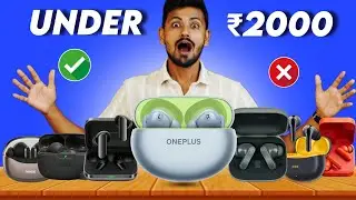 🎧TOP 6 BEST TWS EARBUDS UNDER ₹2000/- 🔥