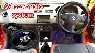 Car amplifier installation | Car ready-made subwoofer | Car sound system | Car Audio system