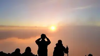富士山 - 360Video, Mount Fuji, Sunrise, Japan, 5K