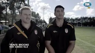 Rugby Kick and Chase - NSW Country vs NSW Subbies