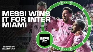 [FULL REACTION] Lionel Messi makes Inter Miami debut AND scores game-winning goal! 😱 | ESPN FC