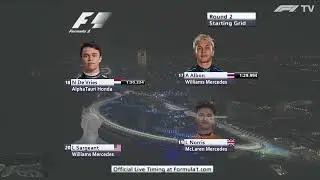 2023 Saudi Arabia GP Starting Grid - With real 2008 F1 Graphics