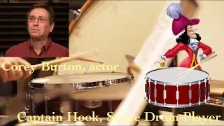 Captain Hook (Corey Burton) as the Snare Drum Player