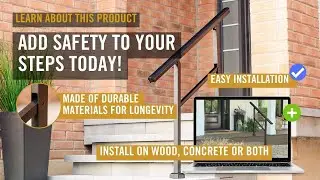 Easy DIY Hand Rail Installation | Learn about our Product | Stoop Railing System