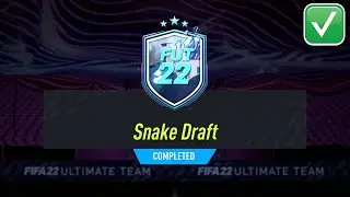 SNAKE DRAFT SBC SOLUTION - FIFA 22 SNAKE DRAFT SBC COMPLETED