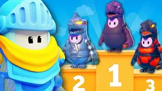 Fall Guys GODZILLA Challenge!