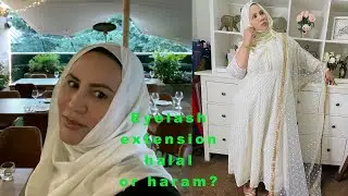 EYELASH EXTENSION IS HARAM OR HALAL? || MAMA VLOG!