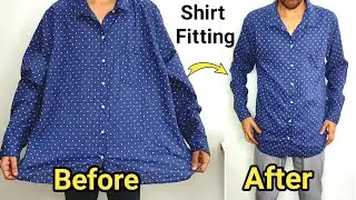 Kisi Bhi Loose Shirt Ko Fit Kaise Kare Aasan Tarike se | loose shirt ko fit karne ka tarika