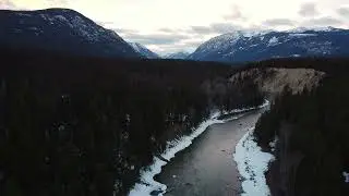 Drone In The Mountains - St Mary River, Kimberley - Sunset Drone Views