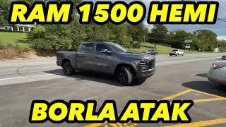 RAM 1500 LIMITED 2021 ГОДА, 5,7 л HEMI V8, ДВОЙНОЙ ВЫХЛОП, с BORLA ATAK!