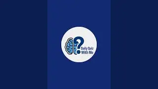 Daily Quiz With Me  is live!