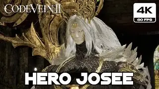 CODE VEIN 2 - Hero Josee Boss Fight (4K 60FPS PC Highest Settings)