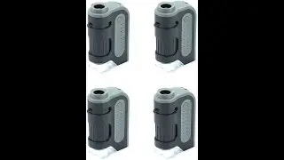 Carson MicroBrite Plus 60x-120x LED Lighted Pocket Microscope