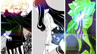 Boruto manga Power level:/Delta Vs Eida and Boruto