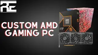 🔴Custom painted ALL AMD PC | PC Build #307
