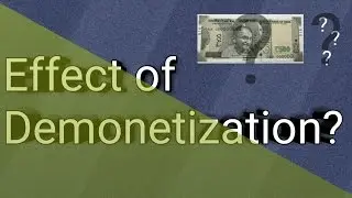 Effects of Demonetization in India? | Explained in 60 sec