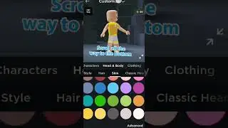Tutorial on how to get Blue Skin (shirt) 💙