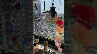 Do you have a favorite Suncatcher 😊#suncatcher #crystal #christmasgift #diy #fpy