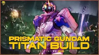 This Prismatic Titan Build brings GUNDAM to Destiny 2 during Festival of the Lost!