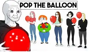 Wojak Stories: Pop the balloon be like